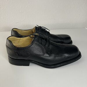Studio Belvedere Bay Bridge Dress Shoes Black Leather Oxford Mens 13 EEE